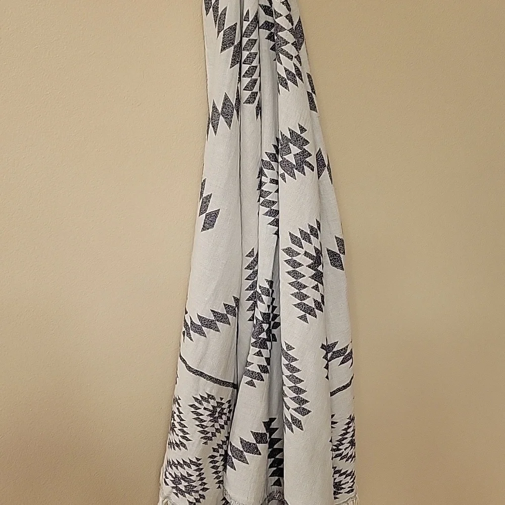 Aelia Anna Natural Pestamel Cotton Beach Bath Towel